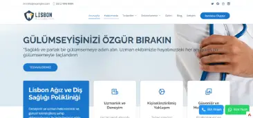 Lisbon Diş Kliniği Sitesi