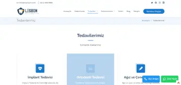 Lisbon Diş Kliniği Sitesi